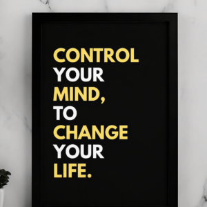 Motivational qoute frame