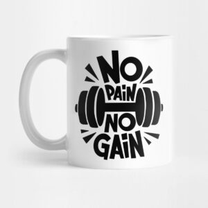 Motivational Printed White Mug