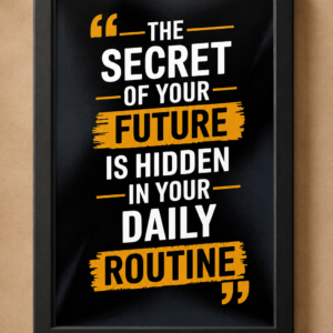 The Secret of Your Future Motivational Frame